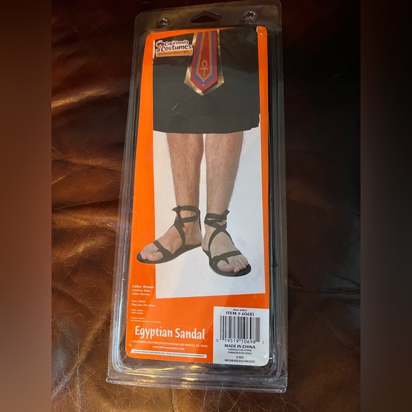 New California Costumes Egyptian Sandals one size costume - Picture 1 of 4